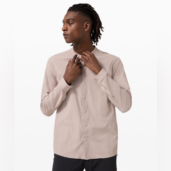 Lululemon x Robert Geller Button Down Shirt (Large) - Picture 1 of 10
